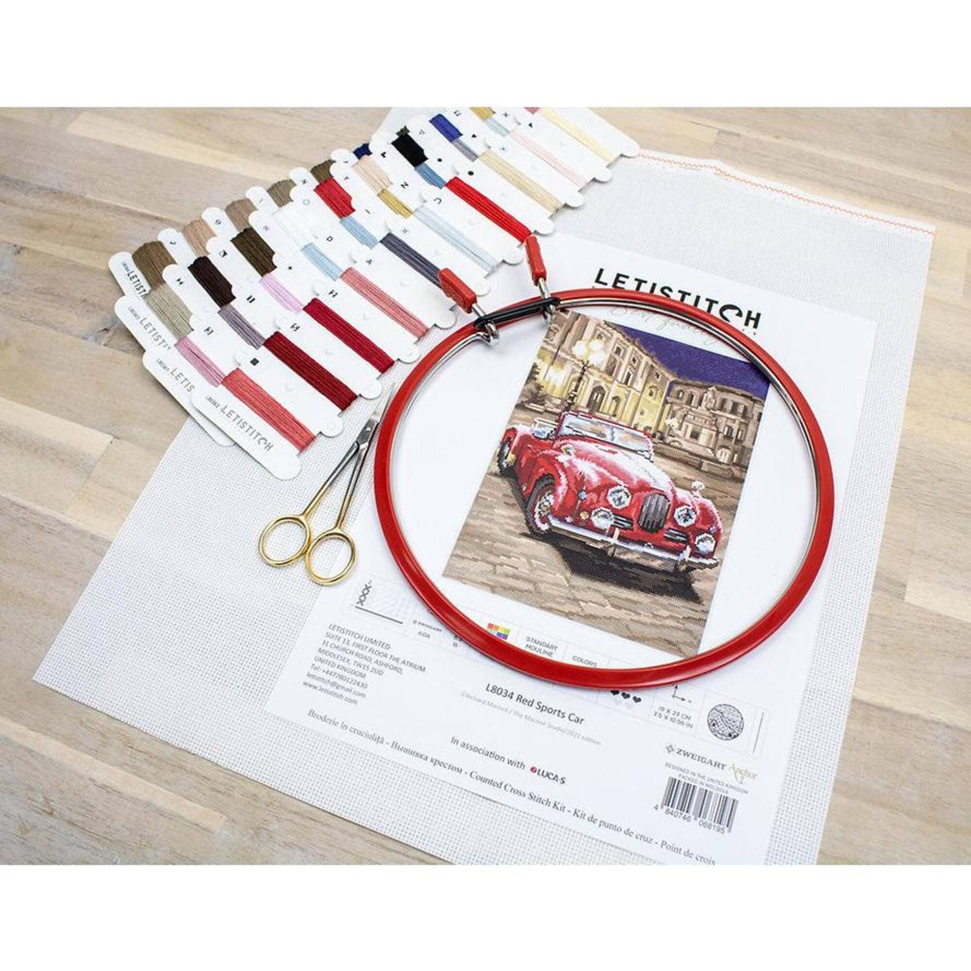 Letistitch Did We Scare You? Counted Cross Stitch Kit